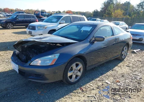 2007 Honda Accord 3.0 Ex from USA, damaged, VIN 1HGCM81637A001345